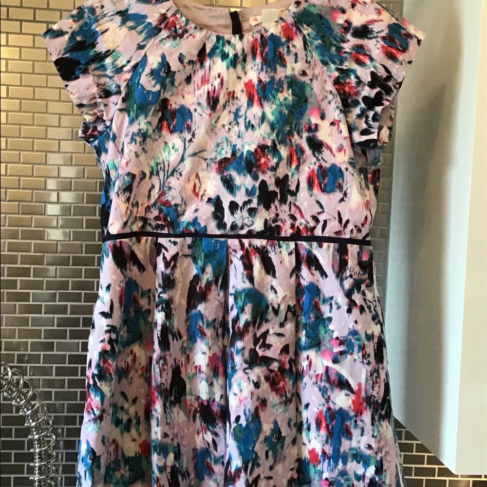 J Crew Crewcuts Girls Watercolor Pastel Dress
